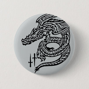 Botón de redondeo del dragón de ala