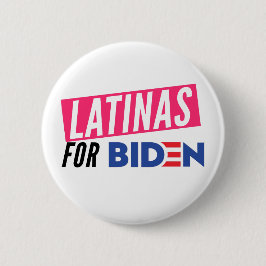 botón de redondeo Latinas para Joe Biden