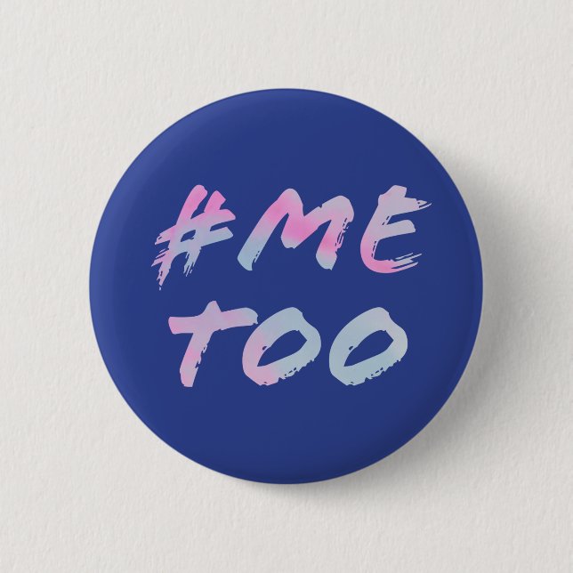 Botón de redondeo #MeToo feminista (Anverso)