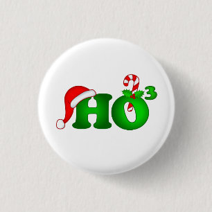 botón de redondeo navideño
