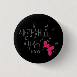 botón de redondeo sarang haeyo exo kpop