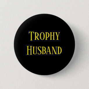 Botón de regalo de Navidad para esposo trofeo