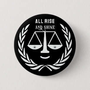 botón de regalo de Novedad de abogado gracioso