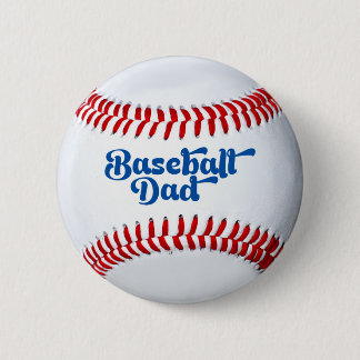 Botón de regalo de papá de béisbol