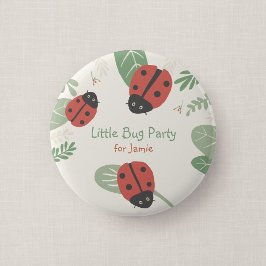 Botón de regalo para fiesta infantil de Mariquita