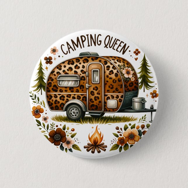Botón de Reina de Camping  (Anverso)