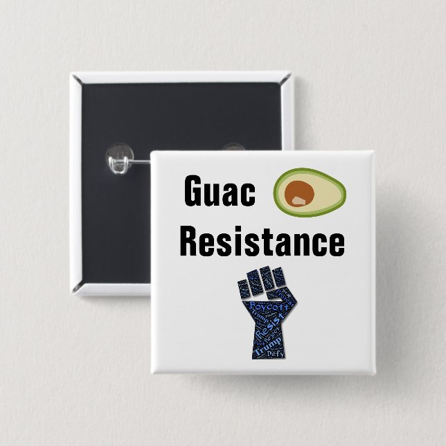 Botón de resistencia de Guac (Anverso y reverso)