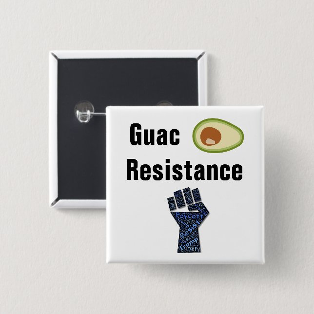 Botón de Resistencia Guac (Anverso y reverso)