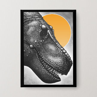 Botón de retrato de Tyrannosaurus