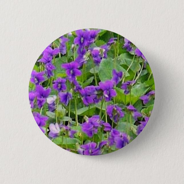 botón de retroceso de Wisconsin Wood Violets (Anverso)