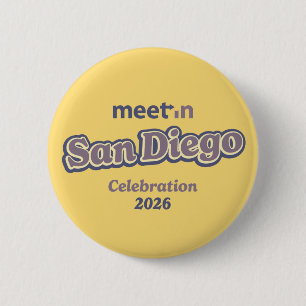 Botón de Reunión en San Diego 2026 - fondo claro