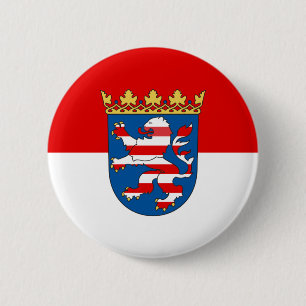 Botón de reverso de la bandera de Hesse