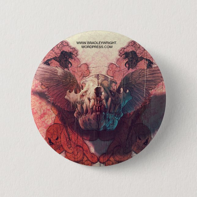 Botón de risa del cráneo (Anverso)