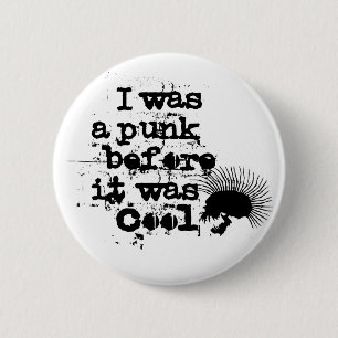 botón de rock de punk