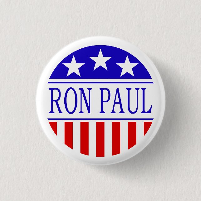 Botón de Ron Paul (Anverso)