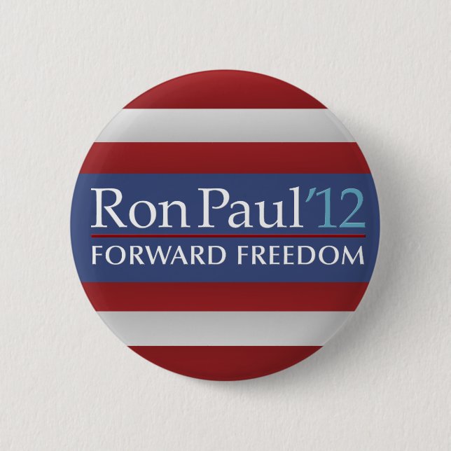 Botón de Ron Paul 2012 (Anverso)