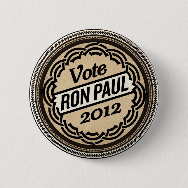 Botón de Ron Paul 2012 (Anverso)