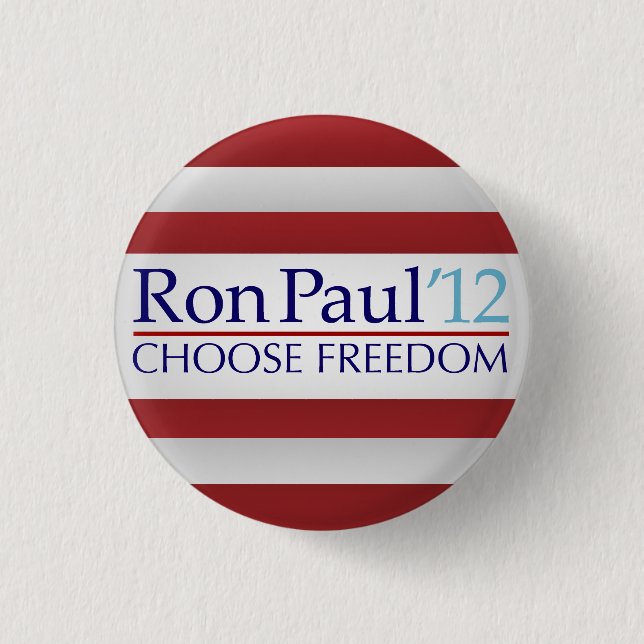 Botón de Ron Paul 2012 (Anverso)