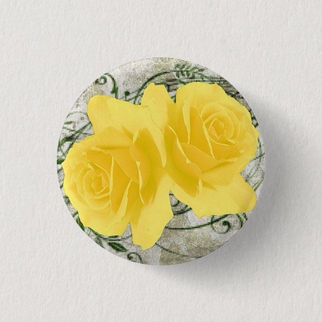 Botón de Rosas Amarillas (Anverso)
