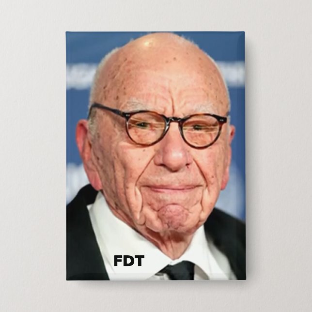 Botón de Rupert Murdoch (Anverso)