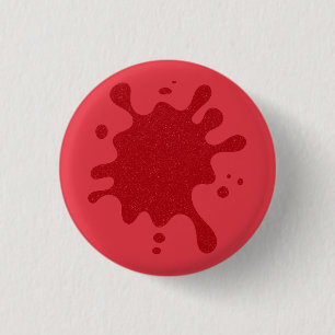 Botón de salpicadura roja personalizada – Diseño e