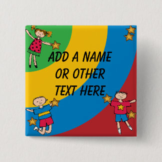 Botón de salto de niños personalizado