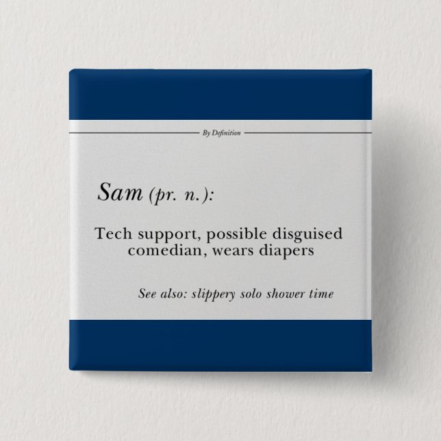 Botón de Sam del asesor (Anverso)