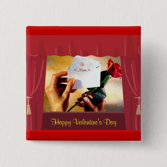 botón de San Valentín (Anverso)