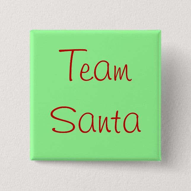 Botón de Santa del equipo (Anverso)