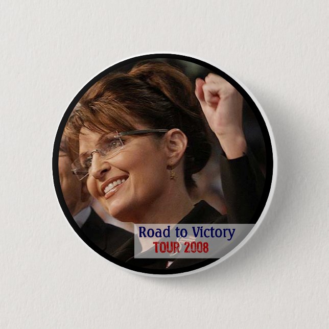 Botón de Sarah Palin (Anverso)