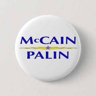 Botón de Sarah Palin John McCain