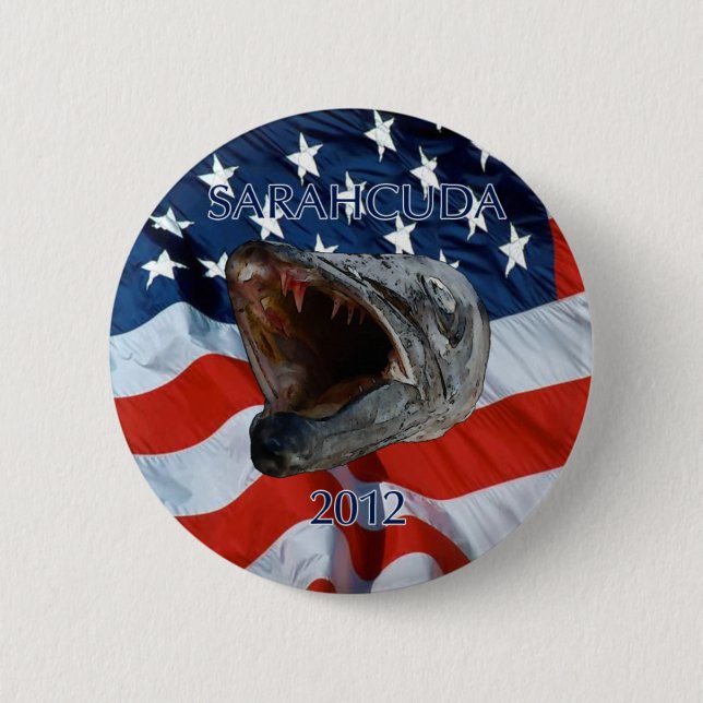 Botón de Sarahcuda 2012 (Anverso)