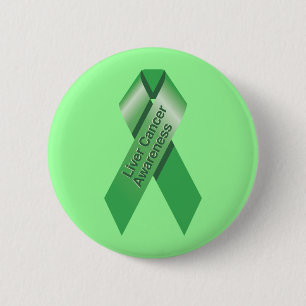 botón de sensibilización sobre el cáncer de hígado