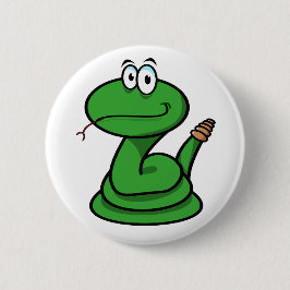 Botón de serpiente verde