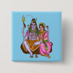 Botón de Shiva Parvati