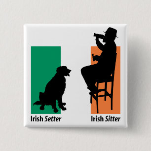 botón de sitio irlandés