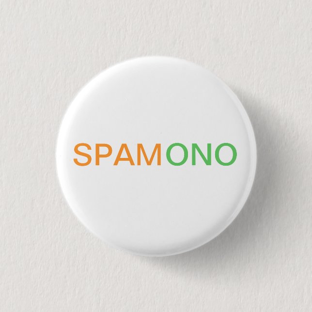 Botón de SPAMONO (Anverso)