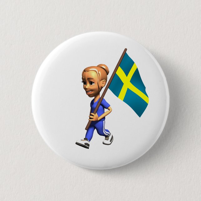 Botón de Suecia (Anverso)