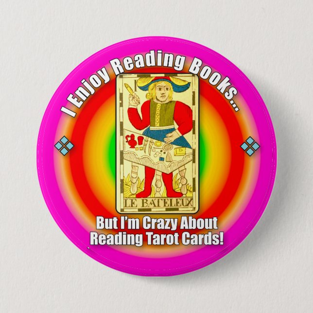Botón de Tarot Lover (Anverso)