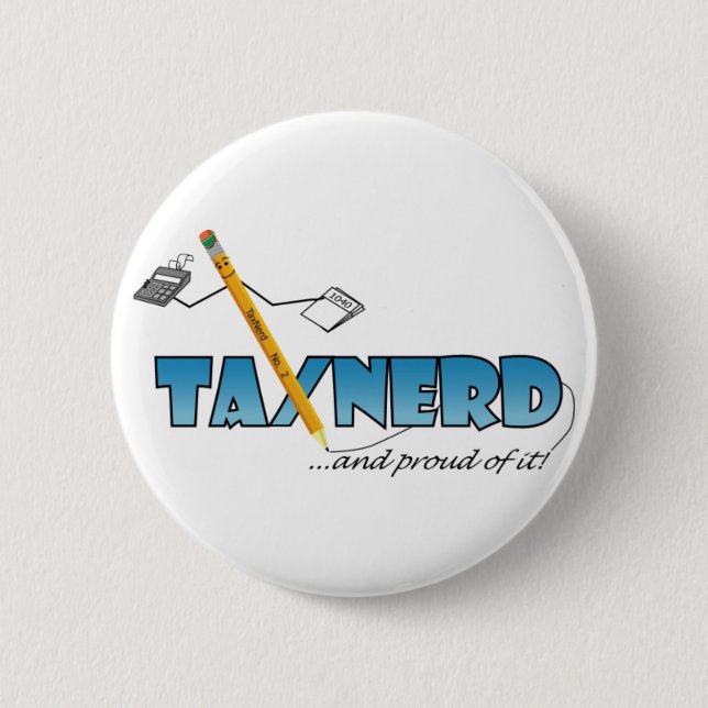 Botón de TaxNerd (Anverso)