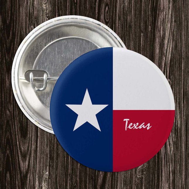 Botón de Texas, moda de bandera de Texas patriótic (Subido por el creador)