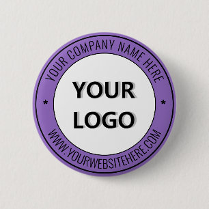 Botón de texto de logotipo personalizado - Promoci