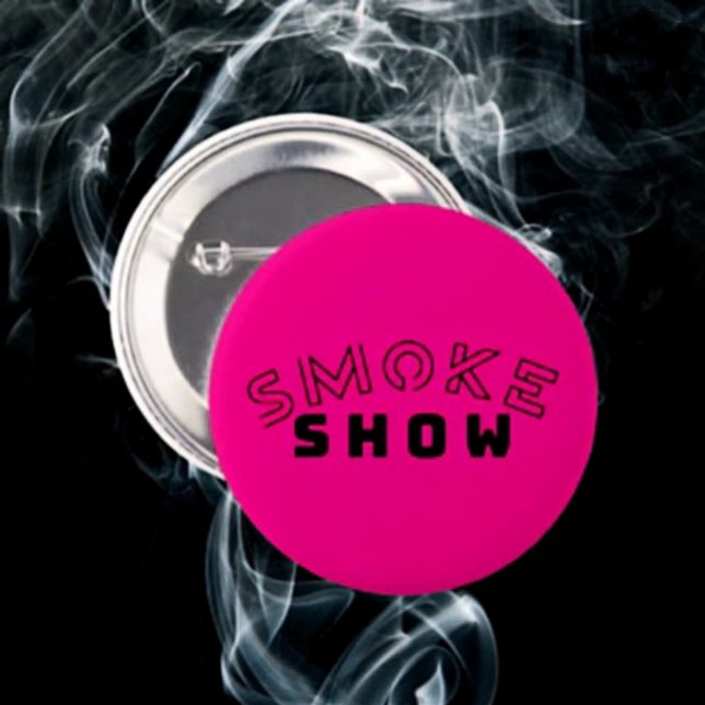 Botón de tipografía Smoke Show | Acento atrevido y (Subido por el creador)