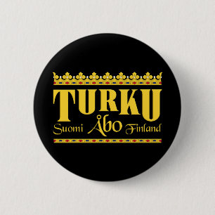 Botón de Turku Finlandia