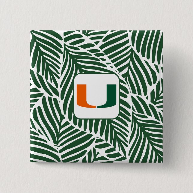 Botón de U Miami (Anverso)