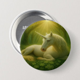 Botón de Unicornio Encantado