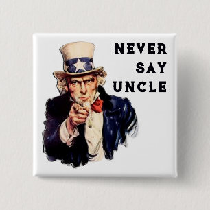 Botón de USA Uncle Sam