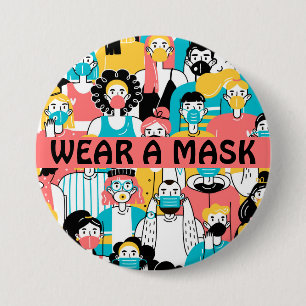 Botón de usar mascarilla