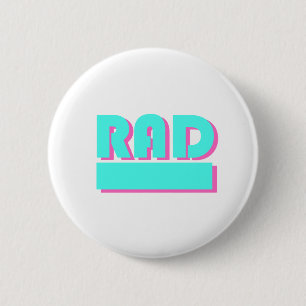 Botón de Vaporwave - botón del Rad Vaporwave