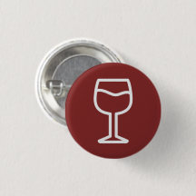 Botón de vaso de vino